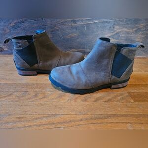 Sorel Brown Ankle Boots